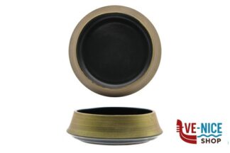 ciotolina KAMA ORO - COPPETTA CM 13 - NON IMPIL- ALLUMINA. NON LAVABILE IN LAVASTOVIGLIE ARIANE FINE PORCELAIN