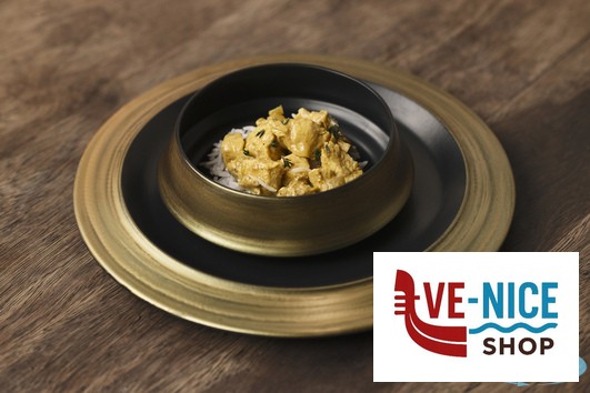 piano KAMA ORO - PIATTO PIANO CM 31- ALLUMINA. NON LAVABILE IN LAVASTOVIGLIE ARIANE FINE PORCELAIN - immagine 3