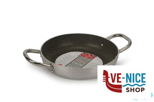 antiederente KERASTONE GRANITE-TEGAME 2 MANIGLIE CM 28 BALLARINI PROFESSIONALE - immagine 2