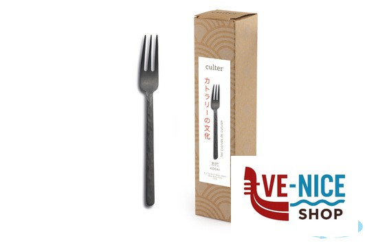 acciaio KODAI Q23 VINTAGE BLACK-FORCHETTA TAVOLA XL 18.10 COMAS - immagine 3