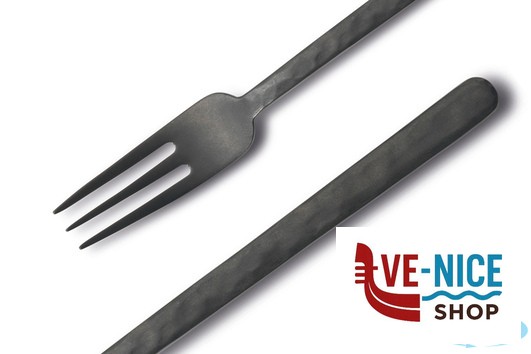 acciaio KODAI Q23 VINTAGE BLACK-FORCHETTA TAVOLA XL 18.10 COMAS - immagine 2