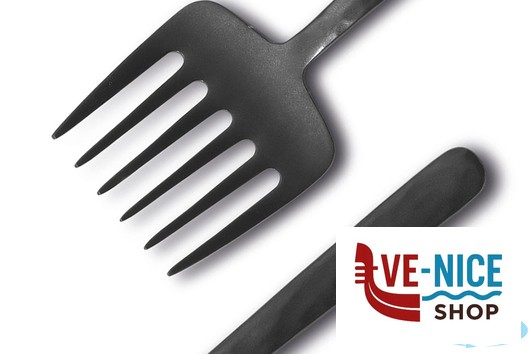 acciaio KODAI Q23 VINTAGE BLACK-FORCHETTA WIDE 18.10 COMAS - immagine 2