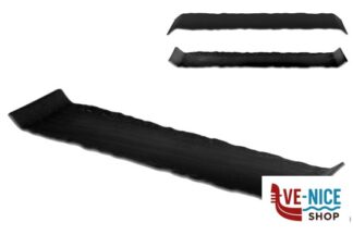 servizi KORA - PIATTO RETT.NERO SEMIOPACO CM 30X8 IMPORT TAVOLA PROFESSIONAL