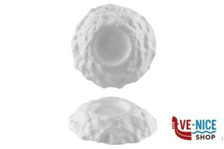 ceramica KRATERE- PIATTO CM 28 H 5,5 BIANCO MATT INT.LUCIDO IMPORT TAVOLA PROFESSIONAL