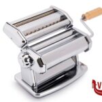 macchine per pasta LA CLASSICA-MACCHINA I PASTA IMPERIA 150 - SFOGLIA 150MM - TAGLIOLINI 2MM - FETTUCCINE 6,5MM CON SACCHETTO PROTETTIVO IN COTONE PENNELLINO E TRAMOGGIA IMPERIA