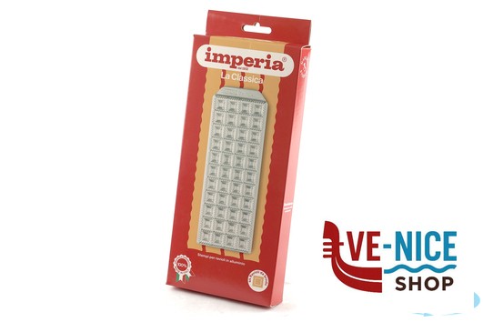 utensili vari LA CLASSICA - RAVIOLAMP STAMPO 44 RAVIOLI QUADRO MM 25X25 CON MATTARELLO IMPERIA - immagine 3