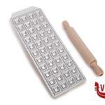 utensili vari LA CLASSICA - RAVIOLAMP STAMPO 44 RAVIOLI QUADRO MM 25X25 CON MATTARELLO IMPERIA