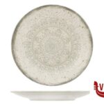 LACE - PIATTO PIANO COUPE CM.27,5 FF6010661727 MESA CERAMICS LDA porcellana 4 pezzi
