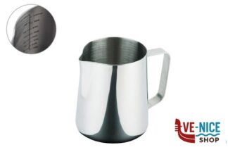 bricchi LATTIERA GRADUATA CM 10,5 H.13 LT. 0,8 INOX LUCIDO APS  ASSHEUER POTT GMBH E CO KG