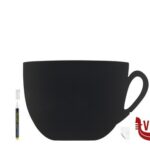 altri LAVAGNA SILHOUETTE TAZZA CM 28,3X44,5 CON PENNARELLO FB-CUP SECURIT
