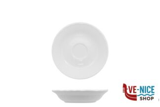 tazze da caffe' DIANA - PIATTINO TAZZA CAFFE CM 12 IMPORT TAVOLA PROFESSIONAL