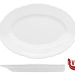 piano DIANA -  VASSOIO  OVALE  COUPE CM 36 IMPORT TAVOLA PROFESSIONAL