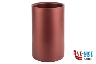 glacette/secchiello ghiaccio LEVANTE-REFRIGERATORE BOTTIGLIA INOX A DOPPIA PARETE COLOR RUGGINE PER 1 BOTTIGLIA DA 0,7 A 1,5 LT CM.10-12 H.20 36125 APS ASSHEUER POTT GMBH E CO KG