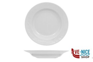 0 LIDIA BIANCO- PIATTO FONDO CM.22 IN PORCELLANA ZAKLADY PORCELANY STOLOWEJ LUBIANA