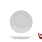 0 LIDIA BIANCO- PIATTO FRUTTA CM.19 IN PORCELLANA ZAKLADY PORCELANY STOLOWEJ LUBIANA