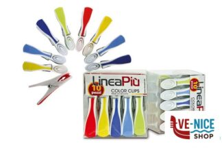 mollette LINEA PIU MOLLETTE BUCATO CONFEZIONE 10  389A LA PIACENTINA