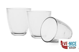 vetro LINEA TRASPARENTE - CONFEZIONE 3 BICCHIERI CL.28,5 52987 PASABAHCE