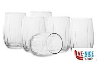 bicchieri e calici LINKA-CONFEZIONE 6 BICCHIERI ACQUA TRASPARENTI CL.38 420405MI PASABAHCE