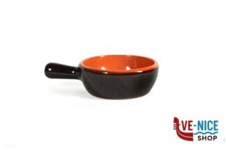 smaltato LIU MARRONE - CASSERUOLA 1 MANICO 15 DE SILVA