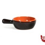 smaltato LIU MARRONE - CASSERUOLA 1 MANICO 18 DE SILVA