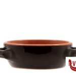 smaltato LIU MARRONE - CASSERUOLA 2 MANICI 33 10702331 DE SILVA