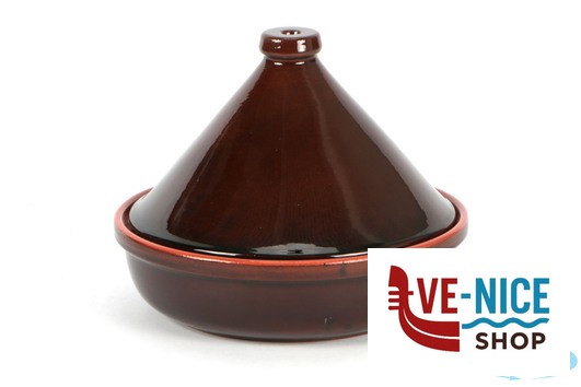 0 LIU MARRONE - TAJINA CON COPERCHIO CM 25 ART. DE SILVA - immagine 3