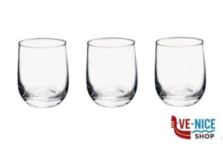 vetro LOTO - CONFEZIONE 3 BICCHIERI ACQUA CL 27,5 BORMIOLI ROCCO