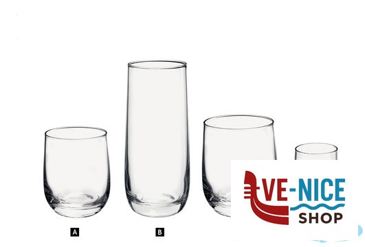 vetro LOTO - CONFEZIONE 3 BICCHIERI ACQUA CL 27,5 BORMIOLI ROCCO - immagine 4