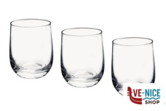 vetro LOTO - CONFEZIONE 3 BICCHIERI VINO CL 20 BORMIOLI ROCCO