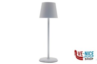 lampade LUMIERE ROUND-LAMPADA TAVOLO LED CM.10XH34 BIANCA IMPORT TAVOLA PROFESSIONAL