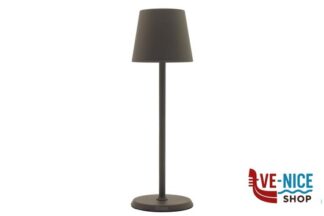 lampade LUMIERE ROUND-LAMPADA TAVOLO LED CM.10XH34 BRONZO IMPORT TAVOLA PROFESSIONAL