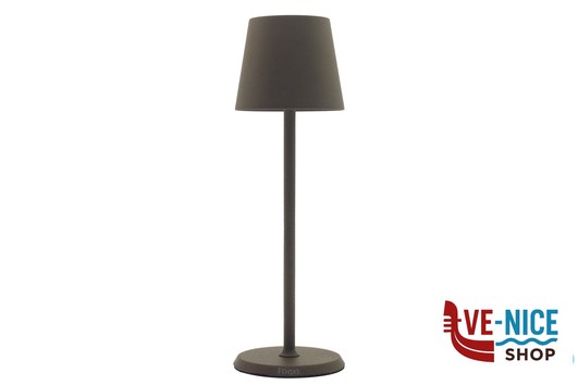 lampade LUMIERE ROUND-LAMPADA TAVOLO LED CM.10XH34 BRONZO IMPORT TAVOLA PROFESSIONAL