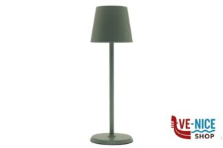 lampade LUMIERE ROUND-LAMPADA TAVOLO LED CM.10XH34 SALVIA IMPORT TAVOLA PROFESSIONAL