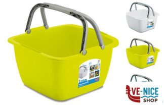 contenitori LUNA-SUPER BACINELLA QUADRA 40X40X23 STEFANPLAST