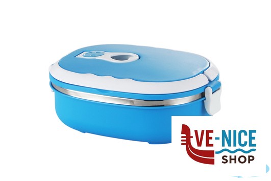 antiederente LUNCH BOX 1 SCOMPARTO 900ML PLASTICA-ACCIAIO COLORI ASSORTITI, TERMICI IMPORT CUCINA - immagine 4