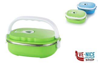 antiederente LUNCH BOX 1 SCOMPARTO 900ML PLASTICA-ACCIAIO COLORI ASSORTITI, TERMICI IMPORT CUCINA