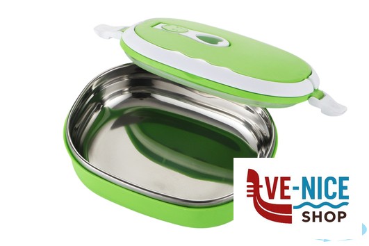 antiederente LUNCH BOX 1 SCOMPARTO 900ML PLASTICA-ACCIAIO COLORI ASSORTITI, TERMICI IMPORT CUCINA - immagine 3