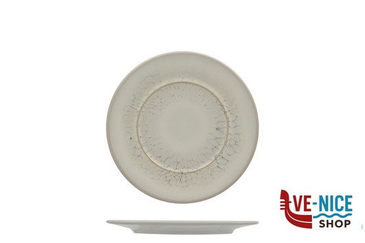 porcellana LUZ - PIATTO PIANO CON FALDA CM 17 MESA CERAMICS LDA