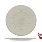 porcellana LUZ - PIATTO PIANO CON FALDA CM 22 MESA CERAMICS LDA