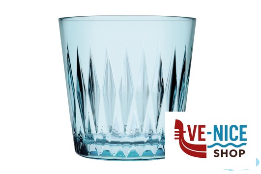 bicchieri acqua LUZIA TURCHESE - BICCHIERE ACQUA CL 30 PASABAHCE - immagine 2