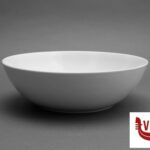 insalat zuppiere sals antipast LYS BIANCO LEILA INSALATIERA CM 25 TUNISIE PORCELAINE