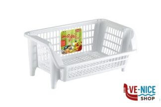 igiene e pulizia MAGIC-CESTA MILLEUSI 54X38X24 BIANCA STEFANPLAST