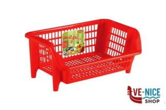 igiene e pulizia MAGIC-CESTA MILLEUSI 54X38X24 ROSSA PRO180A STEFANPLAST