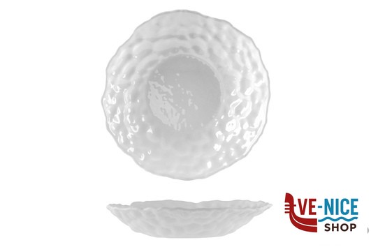 ceramica MAGMA - COPPA CM 26,5 H 6 BIANCO MATT INT. LUCIDO IMPORT TAVOLA PROFESSIONAL