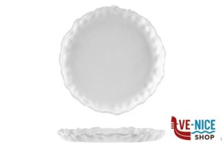 ceramica MAGMA PIATTO CM 30 H4,5 BIANCO MATT INT. LUCIDO IMPORT TAVOLA PROFESSIONAL