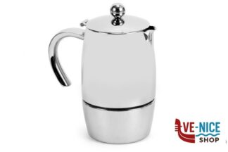 acciaio MAGNA-CAFFETTIERA ESPRESSO INOX 10 TAZZE PINTI INOX