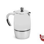 acciaio MAGNA-CAFFETTIERA ESPRESSO INOX 4 TAZZE PINTI INOX