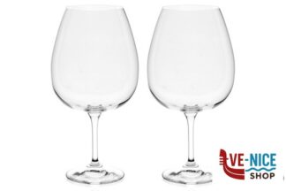 vetro MAGNUM -CONFEZIONE 2 CALICI VINO BIANCO LITRI 1,6 H.CM26 RCR CRISTALLERIA ITALIANA