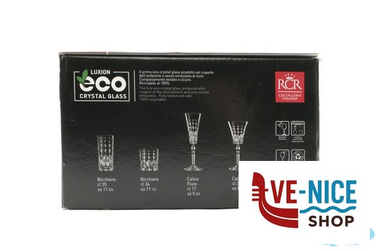 altri bicchieri MARILYN - CONFEZIONE 6 BICCHIERI DOF CL 34 27277020006 RCR CRISTALLERIA ITALIANA - immagine 4