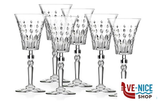 altri bicchieri MARILYN - CONFEZIONE 6 CALICI N.2 CL 26 27279020006 RCR CRISTALLERIA ITALIANA